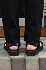 画像15: foot the coacher (フットザコーチャー) S.S. BELT SANDALS [BLACK] (15)
