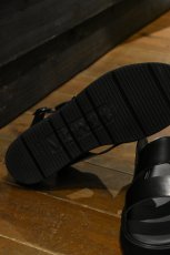 画像10: foot the coacher (フットザコーチャー) S.S. BELT SANDALS [BLACK] (10)