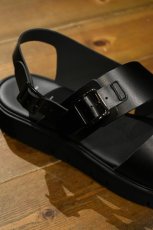 画像6: foot the coacher (フットザコーチャー) S.S. BELT SANDALS [BLACK] (6)