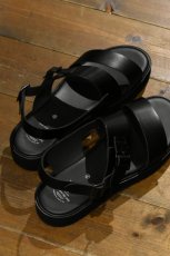 画像4: foot the coacher (フットザコーチャー) S.S. BELT SANDALS [BLACK] (4)