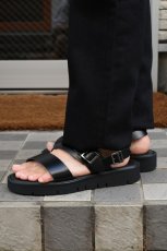 画像14: foot the coacher (フットザコーチャー) S.S. BELT SANDALS [BLACK] (14)
