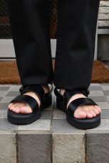 画像13: foot the coacher (フットザコーチャー) S.S. BELT SANDALS [BLACK] (13)