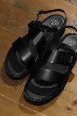 画像3: foot the coacher (フットザコーチャー) S.S. BELT SANDALS [BLACK] (3)