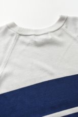 画像16: A.D.A.N (エーディーエーエヌ) VENTILATION MESH KNIT S/S SWEATER [GRAY BORDER] (16)