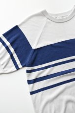 画像11: A.D.A.N (エーディーエーエヌ) VENTILATION MESH KNIT S/S SWEATER [GRAY BORDER] (11)