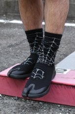 画像8: A.D.A.N (エーディーエーエヌ) SPIDER WEB SOCKS FIVE TOE [2-colors] (8)