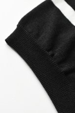 画像12: A.D.A.N (エーディーエーエヌ) VENTILATION MESH KNIT S/S SWEATER [BLACK BORDER] (12)
