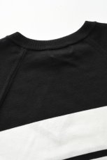 画像16: A.D.A.N (エーディーエーエヌ) VENTILATION MESH KNIT S/S SWEATER [BLACK BORDER] (16)