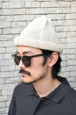 画像5: Indietro Association (インディエトロアソシエーション) Roll Knit Cap [BEIGE] (5)