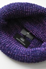 画像4: Indietro Association (インディエトロアソシエーション) Roll Knit Cap [PURPLE] (4)