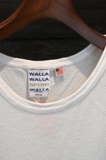 画像8: WALLA WALLA SPORT (ワラワラスポーツ) U.S. MADE BIRDSEYE MESH TANK TOP [WHITE] (8)