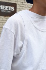 画像7: WALLA WALLA SPORT (ワラワラスポーツ) U.S. MADE BIRDSEYE MESH TANK TOP [WHITE] (7)