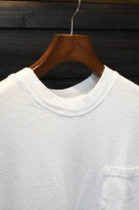 画像8: WALLA WALLA SPORT (ワラワラスポーツ) U.S. MADE BIRDSEYE MESH POCKET TEE [WHITE] (8)