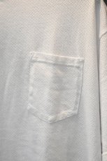 画像9: WALLA WALLA SPORT (ワラワラスポーツ) U.S. MADE BIRDSEYE MESH POCKET TEE [WHITE] (9)