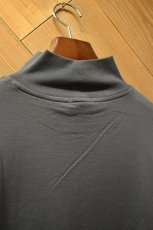 画像15: handvaerk (ハンドバーク) 60/2 MOCK NECK L/S T-SHIRT [IRON] (15)