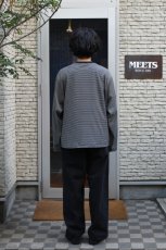画像6: handvaerk (ハンドバーク) 60/2 L/S T-SHIRT [BLACK/WHITE] (6)
