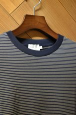 画像10: handvaerk (ハンドバーク) 60/2 L/S T-SHIRT [NAVY/BEIGE] (10)