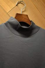 画像10: handvaerk (ハンドバーク) 60/2 MOCK NECK L/S T-SHIRT [IRON] (10)