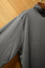 画像11: handvaerk (ハンドバーク) 60/2 MOCK NECK L/S T-SHIRT [IRON] (11)