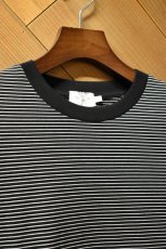 画像10: handvaerk (ハンドバーク) 60/2 L/S T-SHIRT [BLACK/WHITE] (10)