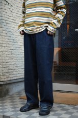 画像5: SCYE BASICS (サイベーシックス) Organic Cotton Denim Baggy Jeans [INDIGO] (5)