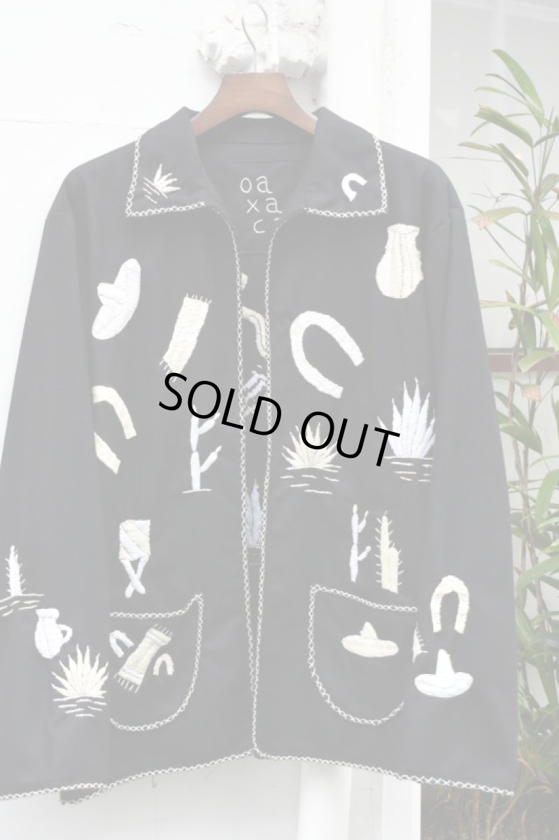 画像1: oaxaca (オアハカ) Souvenir Jacket [BLACK] (1)