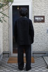 画像6: SCYE BASICS (サイベーシックス) Selvedge Black Denim Chore Jacket [BLACK] (6)