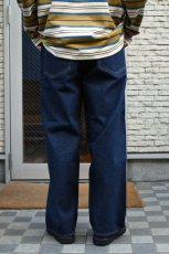 画像4: SCYE BASICS (サイベーシックス) Organic Cotton Denim Baggy Jeans [INDIGO] (4)