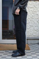 画像3: SCYE BASICS (サイベーシックス) Selvedge Black Denim Baggy Jeans [BLACK] (3)