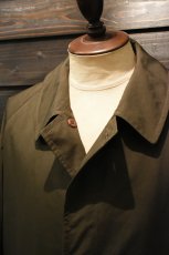 画像12: SCYE BASICS (サイベーシックス) High Density Mil Cloth Bal Collar Coat [DARK BROWN] (12)