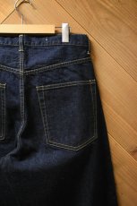 画像16: SCYE BASICS (サイベーシックス) Organic Cotton Denim Baggy Jeans [INDIGO] (16)