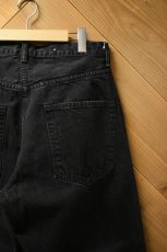 画像18: SCYE BASICS (サイベーシックス) Selvedge Black Denim Baggy Jeans [BLACK] (18)