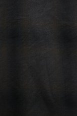 画像12: kontor (コントール) Overdyed Shadow Check Shirt [BROWN CHECK] (12)