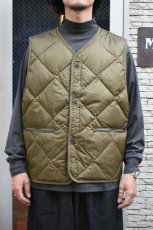 画像7: MODMNT (モドメント) LINER DOWN VEST [OLIVE] (7)