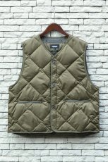 画像2: MODMNT (モドメント) LINER DOWN VEST [OLIVE] (2)