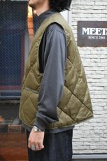 画像8: MODMNT (モドメント) LINER DOWN VEST [OLIVE] (8)