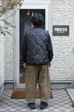 画像6: MODMNT (モドメント) LINER DOWN VEST [BLACK] (6)