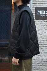 画像8: MODMNT (モドメント) LINER DOWN VEST [BLACK] (8)