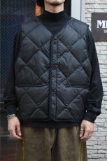 画像7: MODMNT (モドメント) LINER DOWN VEST [BLACK] (7)