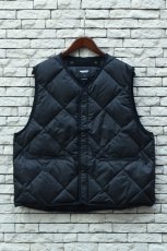 画像2: MODMNT (モドメント) LINER DOWN VEST [BLACK] (2)