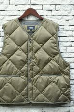 画像1: MODMNT (モドメント) LINER DOWN VEST [OLIVE] (1)