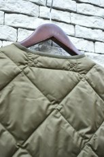 画像15: MODMNT (モドメント) LINER DOWN VEST [OLIVE] (15)