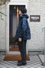 画像4: MODMNT (モドメント) MIL SMOCK SHORT [NAVY] (4)