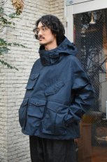 画像2: MODMNT (モドメント) MIL SMOCK SHORT [NAVY] (2)