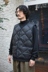 画像3: MODMNT (モドメント) LINER DOWN VEST [BLACK] (3)