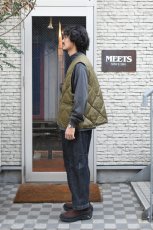 画像5: MODMNT (モドメント) LINER DOWN VEST [OLIVE] (5)