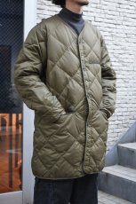 画像9: MODMNT (モドメント) LINER DOWN COAT [OLIVE] (9)