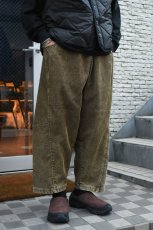 画像2: BURLAP OUTFITTER (バーラップアウトフィッター) QD CORD ISLAND PANT [WOODLAND] (2)