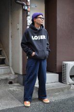 画像5: SUB POP (サブポップ) HOODED SWEAT PARKA "LOSER" [USED BLACK] (5)