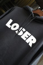 画像11: SUB POP (サブポップ) HOODED SWEAT PARKA "LOSER" [USED BLACK] (11)